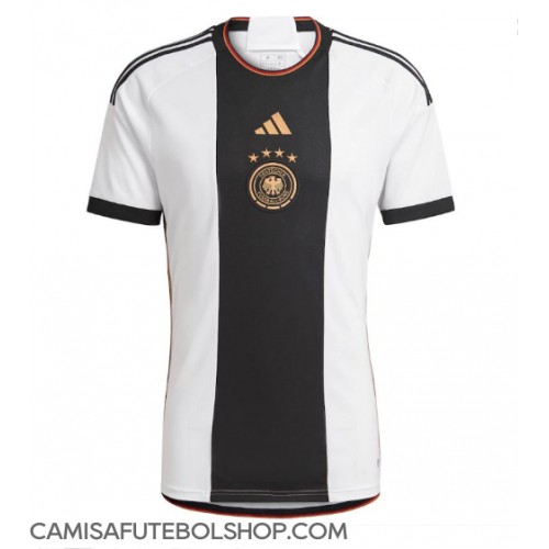 Camisa de time de futebol Alemanha Replicas 1º Equipamento Mundo 2022 Manga Curta
